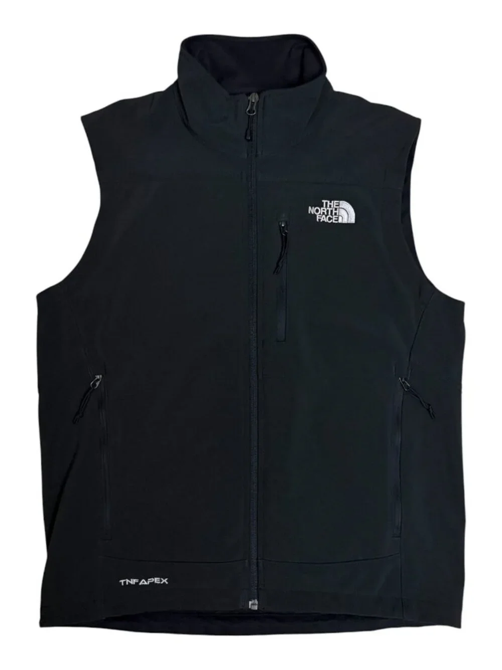 THE NORTH FACE TNF APEX Vest Shell Charcoal Black Outdoor Light Jacket Men Small